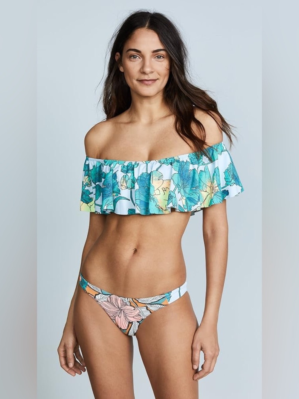 MAAJI SWIMWEAR Womens Blossom Coquette
Bikini Top and Bottom Set Size Large